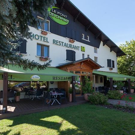 Logis Le Pont De Champ Hotel Beaucroissant Luaran gambar