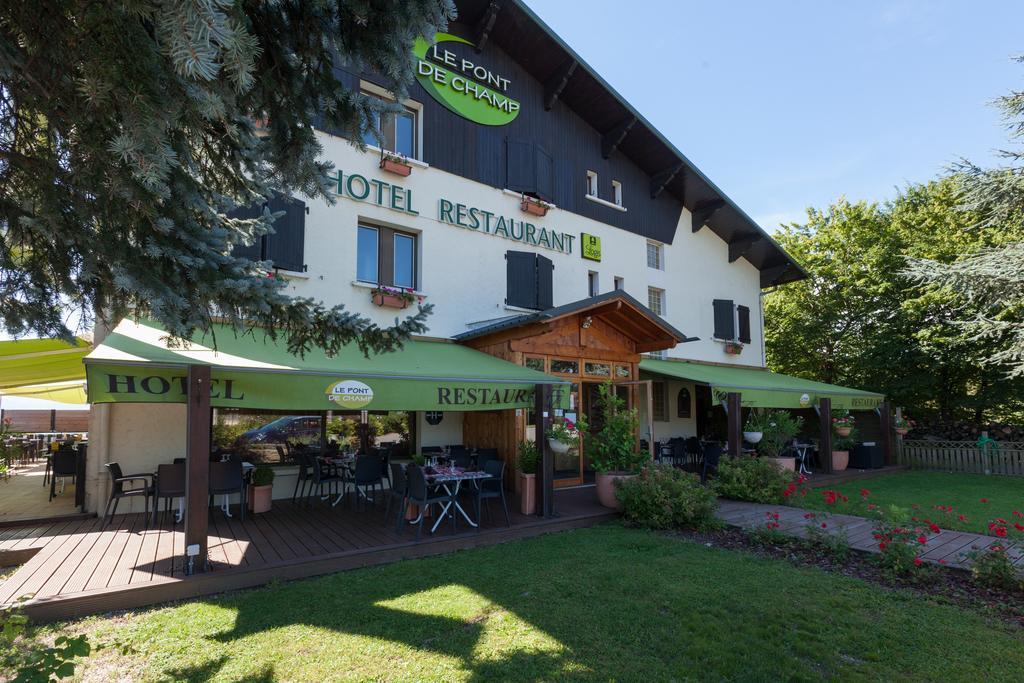 Logis Le Pont De Champ Hotel Beaucroissant Luaran gambar