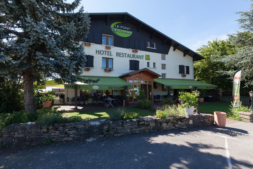 Logis Le Pont De Champ Hotel Beaucroissant Luaran gambar