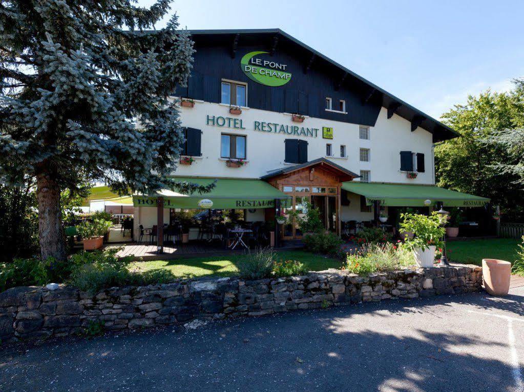 Logis Le Pont De Champ Hotel Beaucroissant Luaran gambar